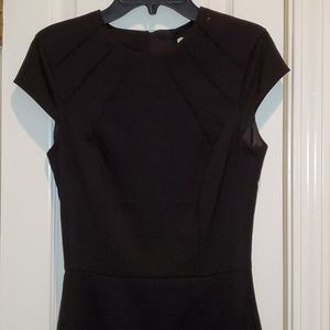 Black tapered Banana Republic dress